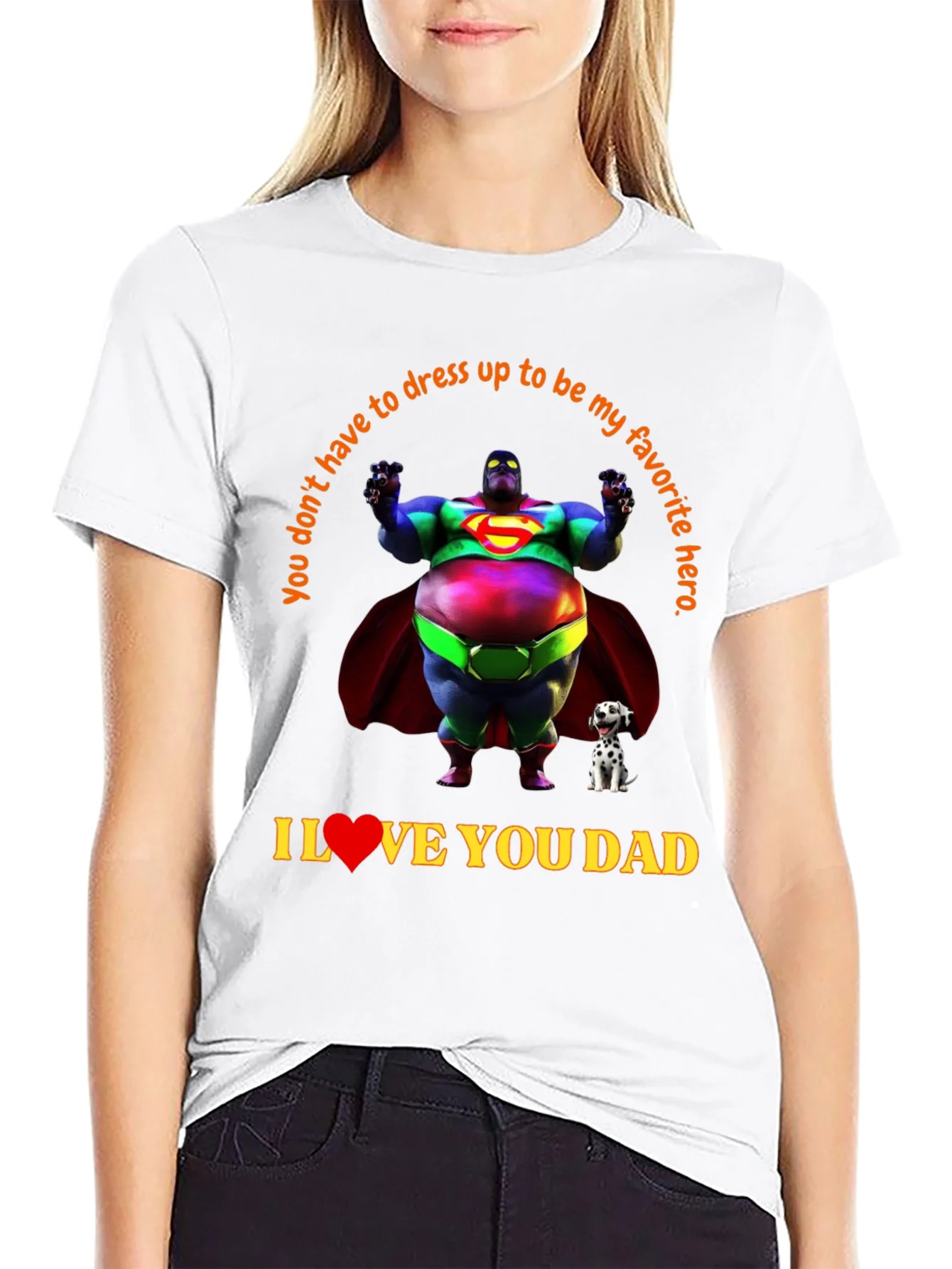 Funny Superman Dad T-Shirt