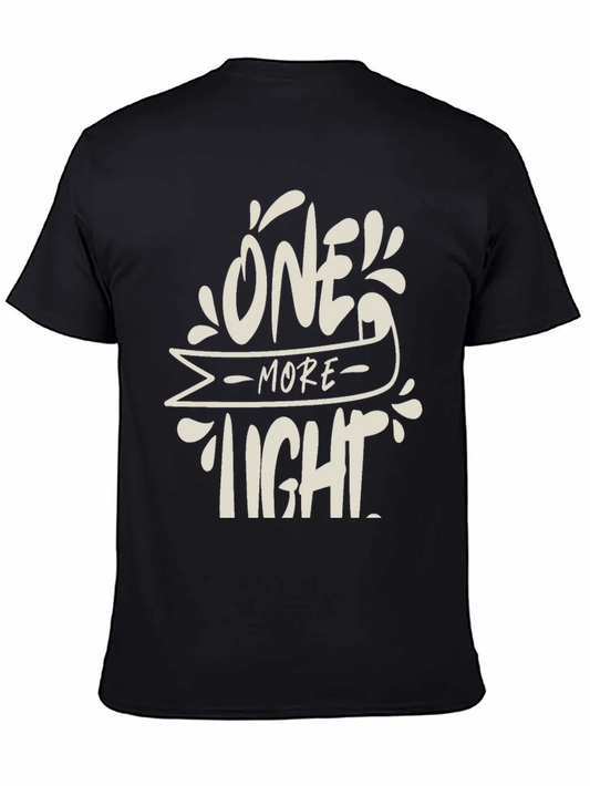 One More Tight Funny Black T-Shirt
