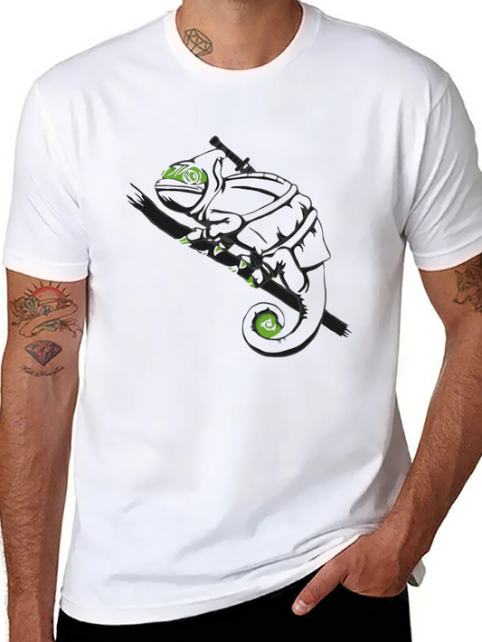 Ninja Chameleon Black T-Shirt - Stealthy Style