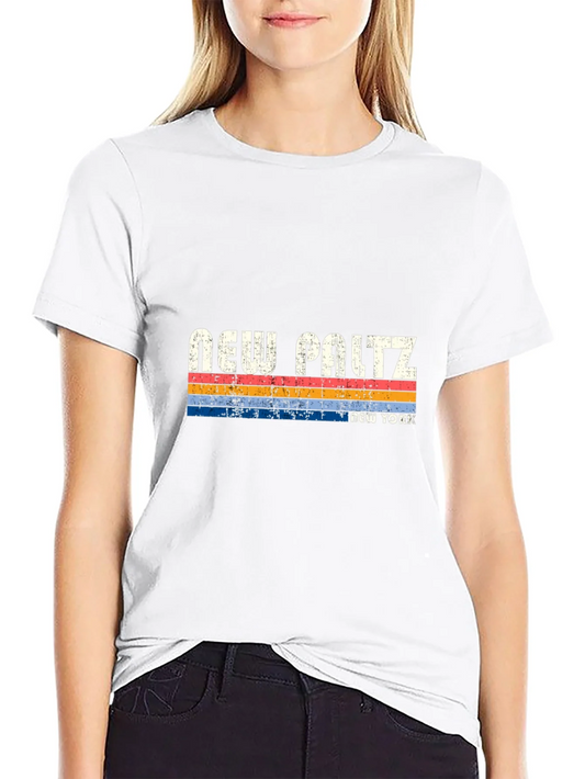 New Paltz New York Retro T-Shirt