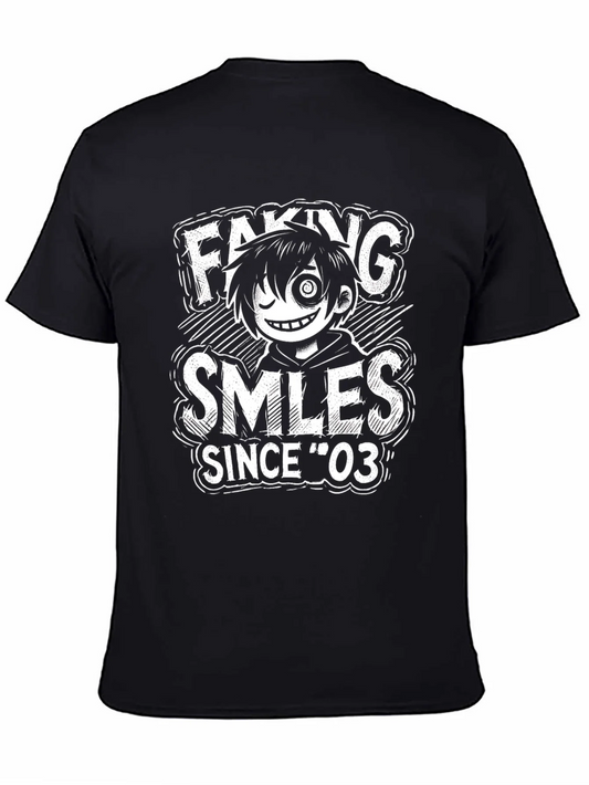 Faking Smiles Since 03 Graphic Tee