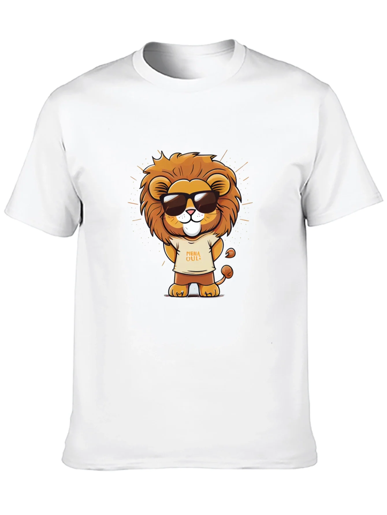 Cool Lion Graphic T-Shirt
