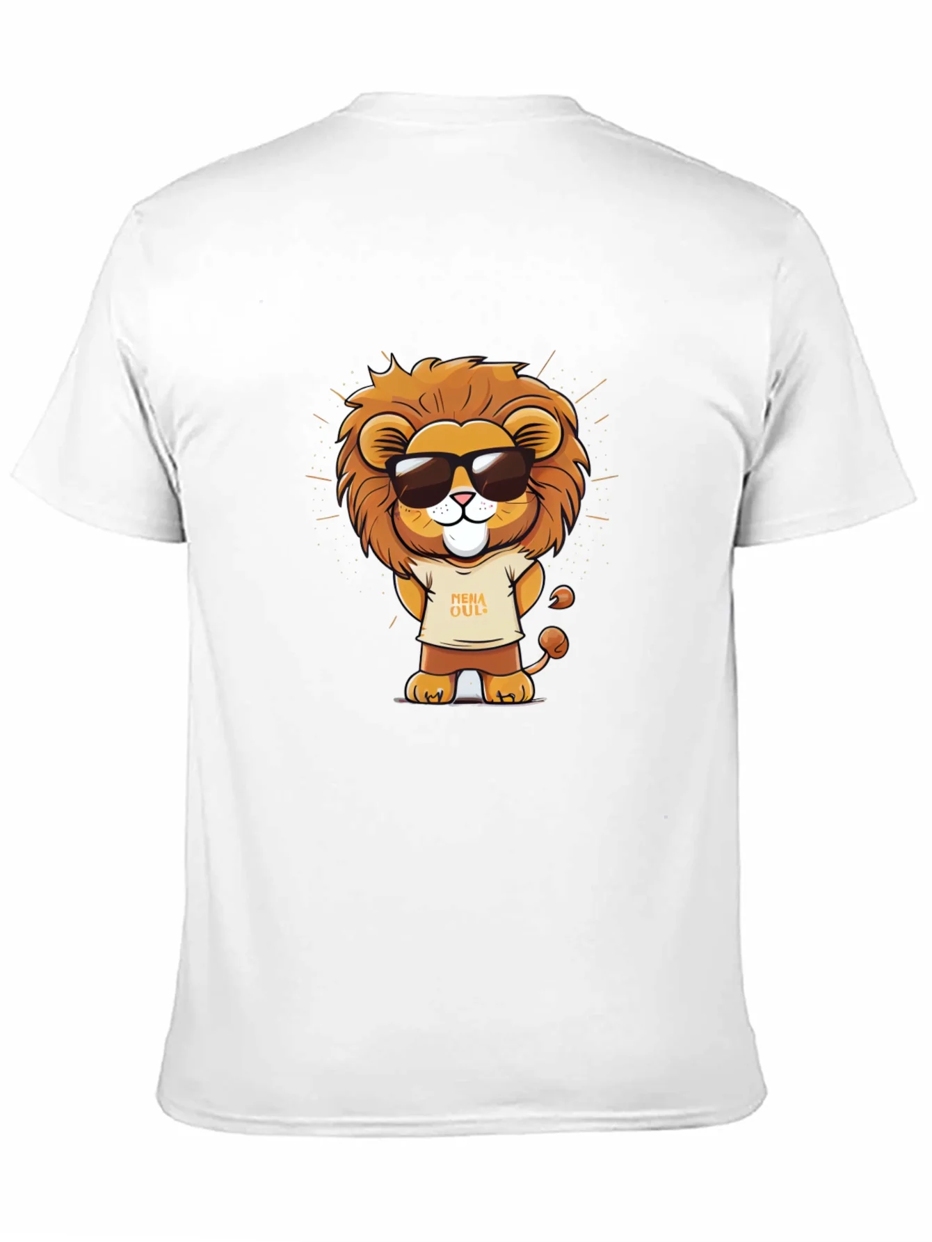 Cool Lion Graphic T-Shirt