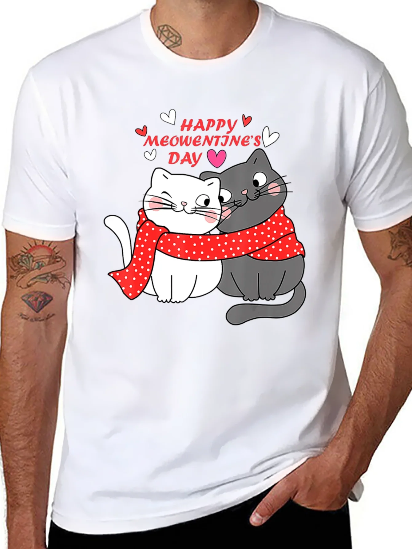 Happy Meowentines Day Graphic Tee