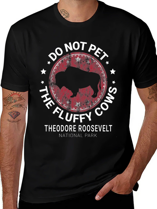 Do Not Pet The Fluffy Cows Tee
