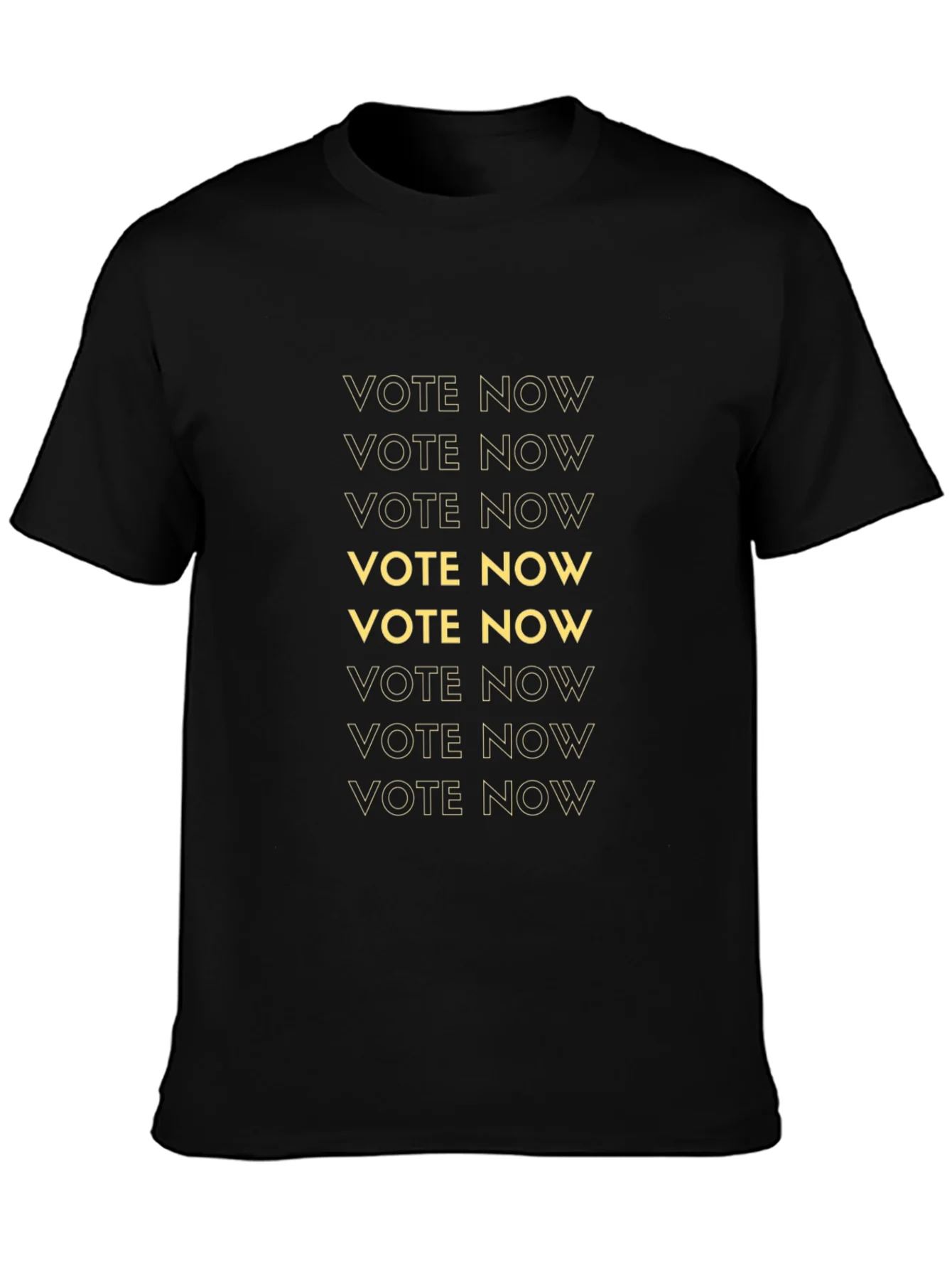 Vote Now T-Shirt - Bold Election Reminder Tee