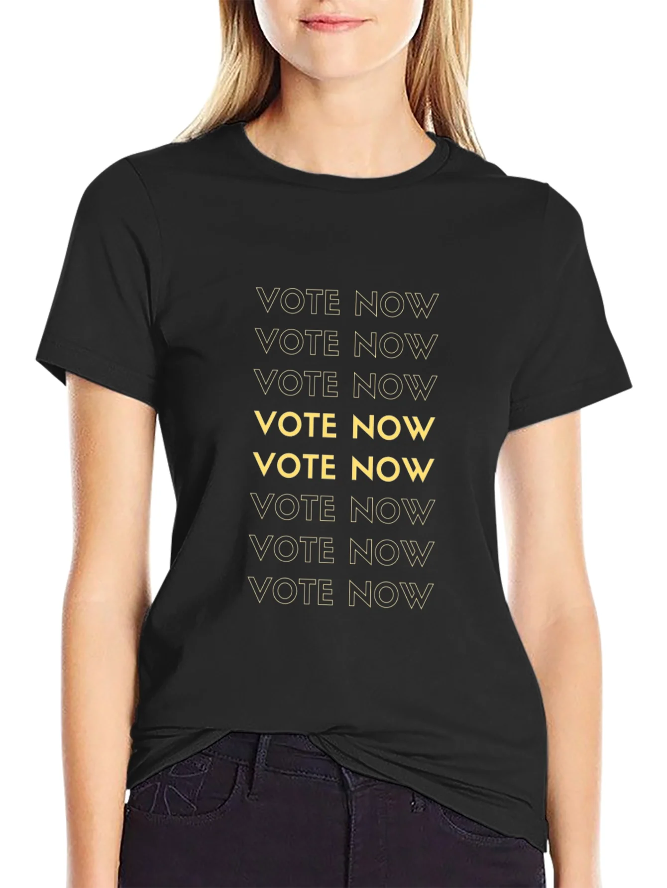 Vote Now T-Shirt - Bold Election Reminder Tee