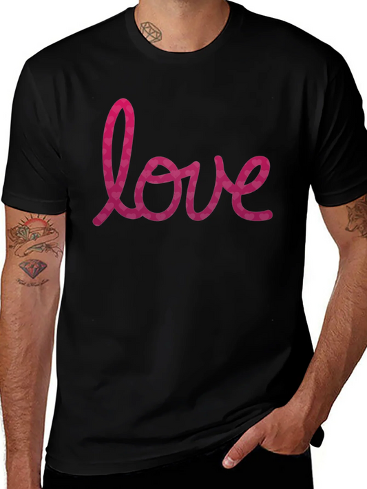 Love Graphic Print T-Shirt